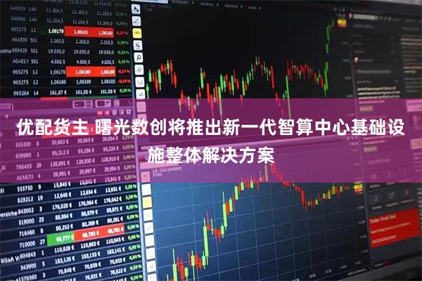 优配货主 曙光数创将推出新一代智算中心基础设施整体解决方案