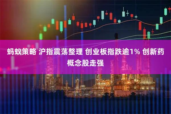 蚂蚁策略 沪指震荡整理 创业板指跌逾1% 创新药概念股走强